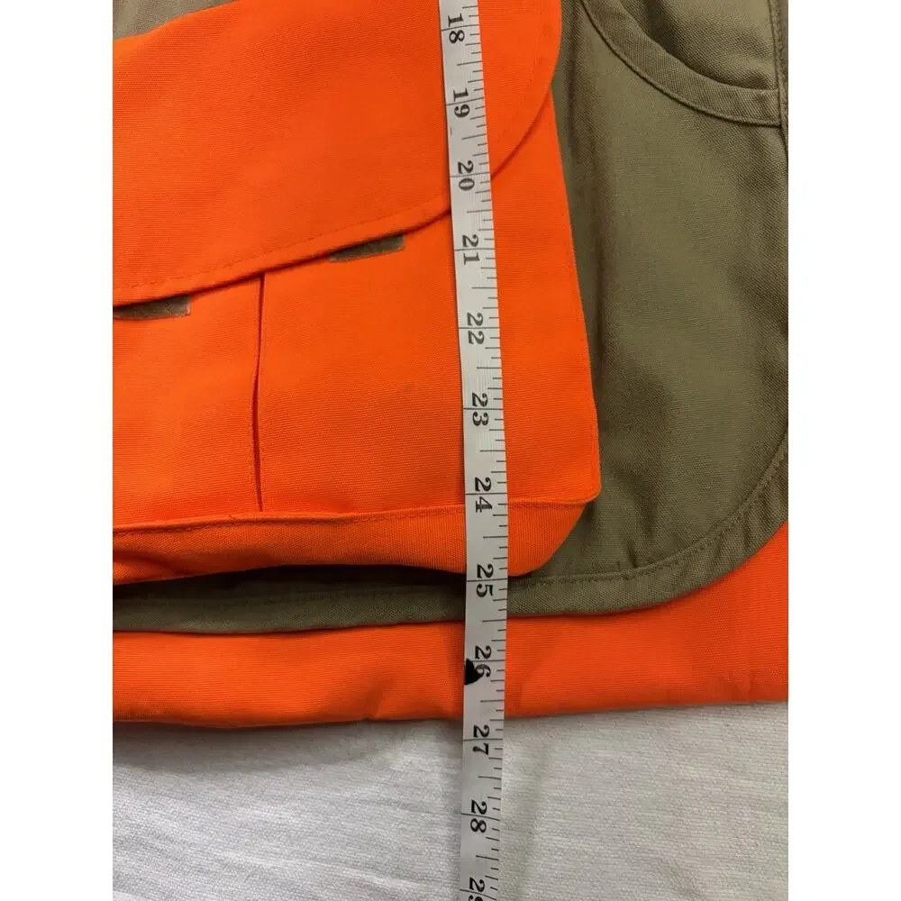 Columbia PHG Hunting Vest Mens Large Blaze Orange Upland Bird Shooting Game Bag